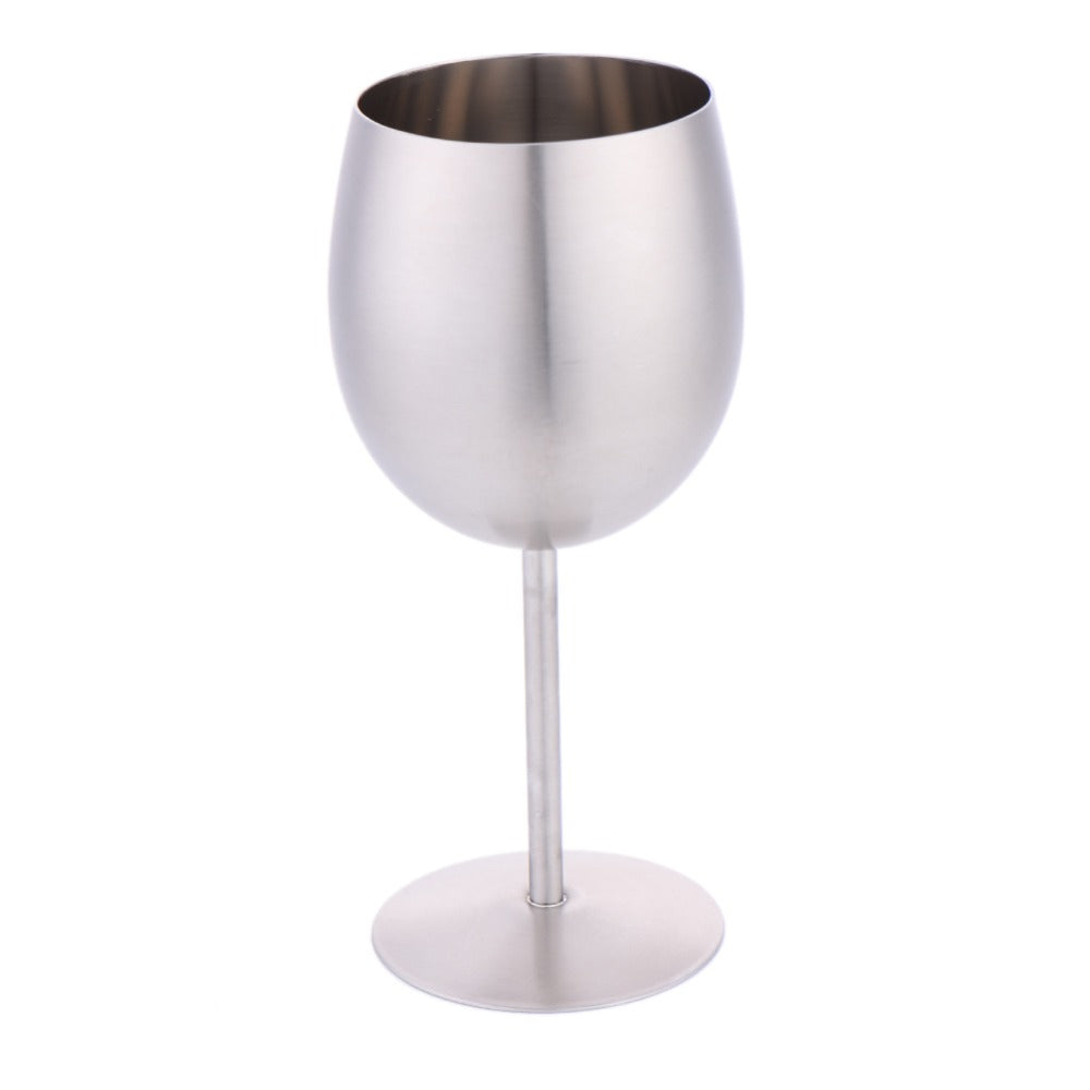 Stainless Steel Cup and Wine Glass Set