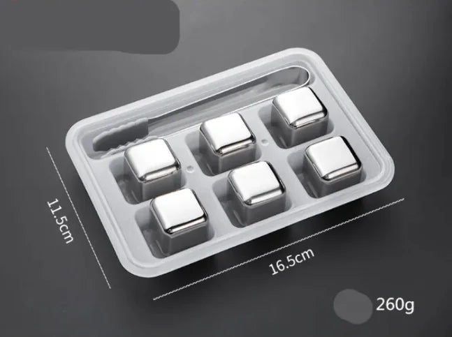 Stainless Steel Reusable Ice Cubes