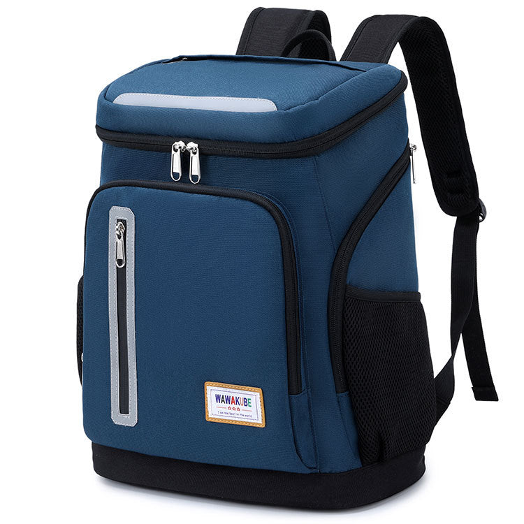 Outdoor Picnic Bag with Ice Pack and Aluminum Foil